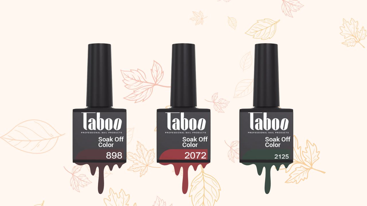 semipermanente unghie autunnali