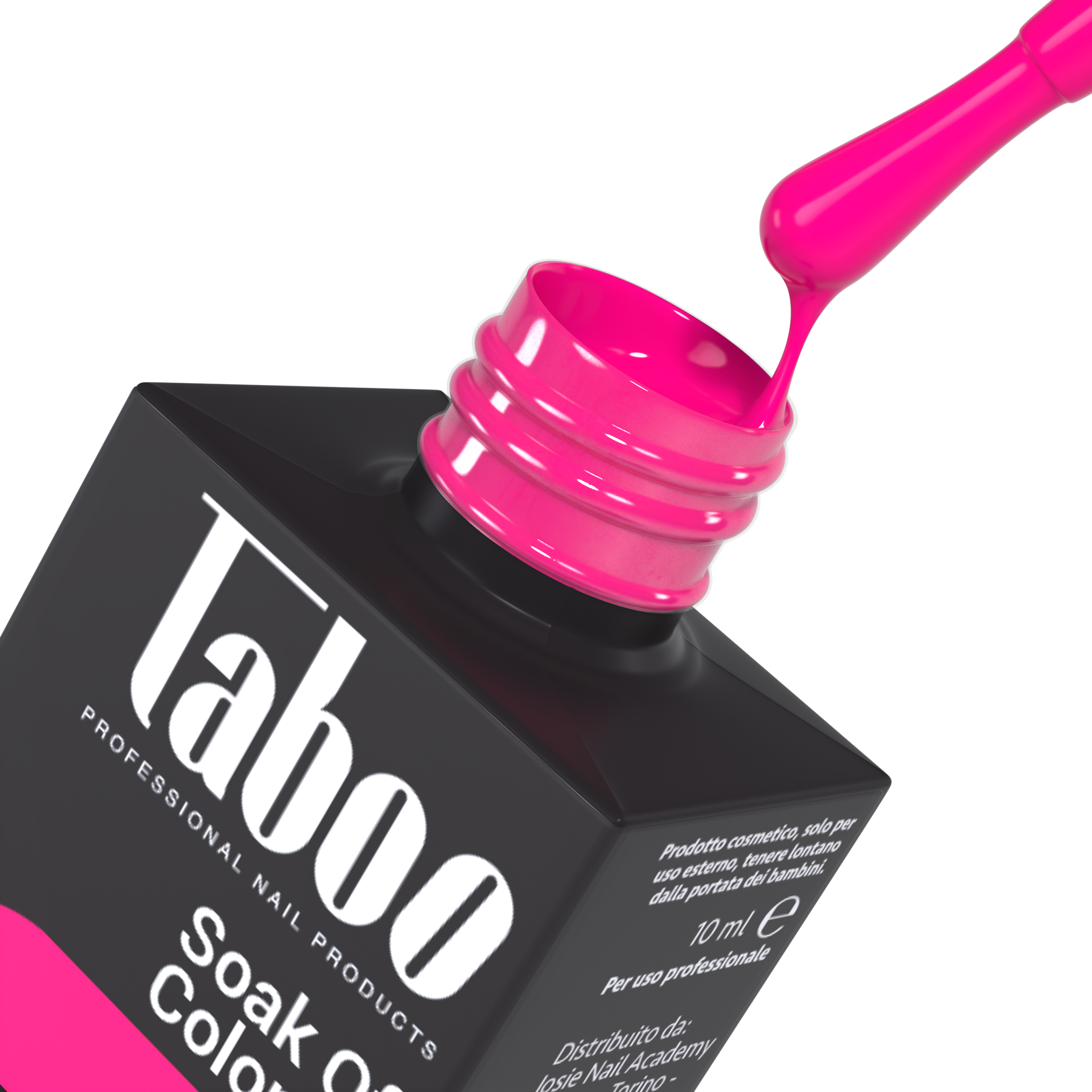 Smalto semipermanente Soak Off - Neon Pink - 409