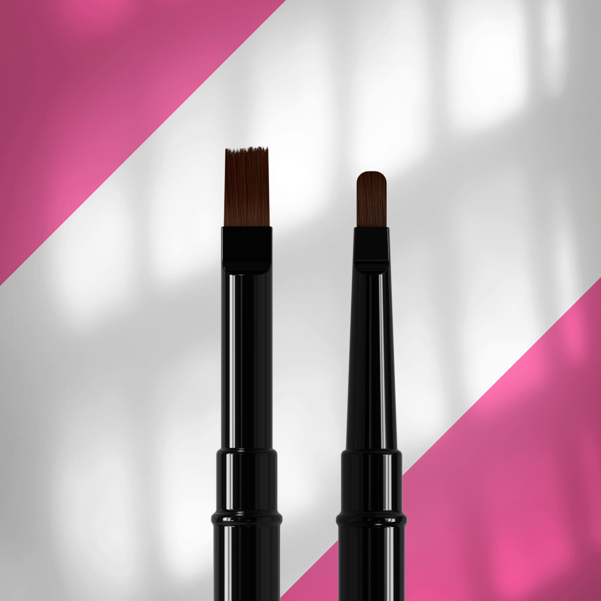 Pennello doppio EXPERT per gel 7 mm / per gel 10 mm