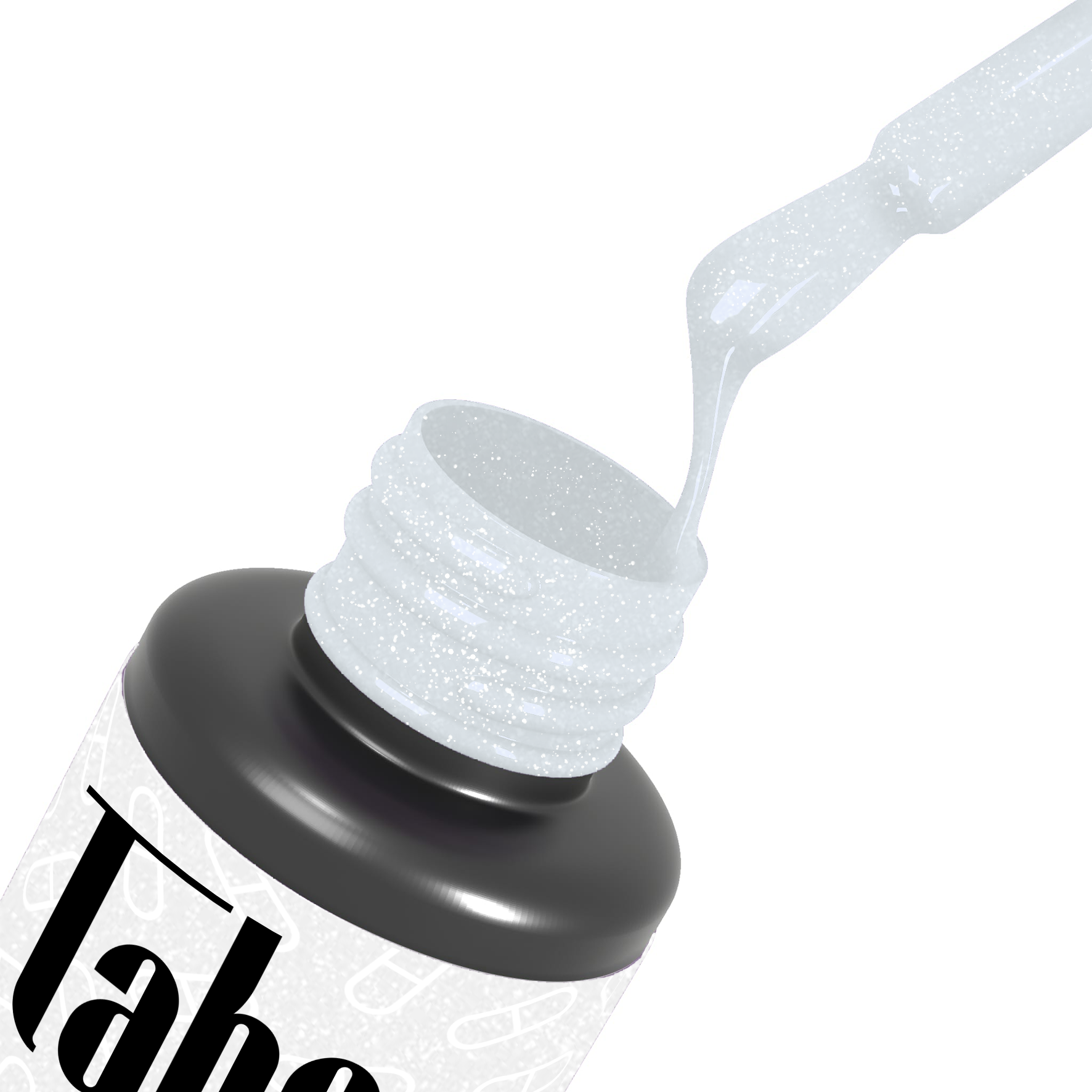 Smalto Semipermanente - Glitter White - G178