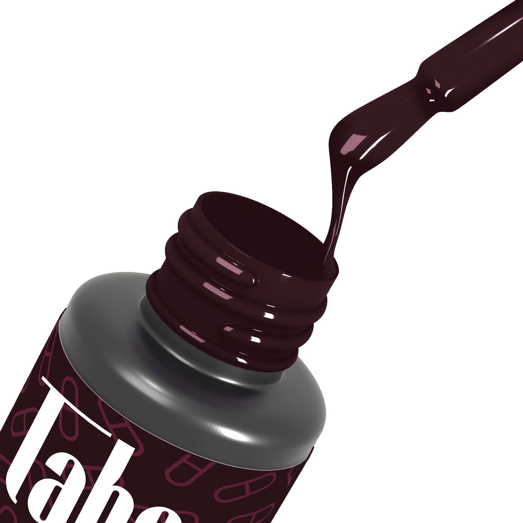 Smalto Semipermanente - Rouge Noir - 666