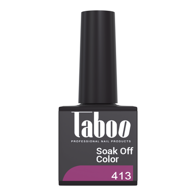 Smalto semipermanente Soak Off - Dark Violet - 413