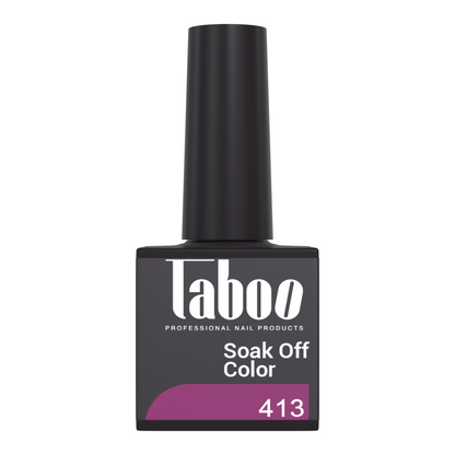 Smalto semipermanente Soak Off - Dark Violet - 413